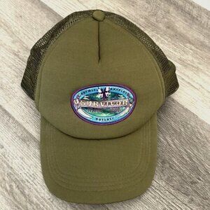Survivor Season 39 Island of the Idols OS Snapback Trucker Hat Green Crew Swag